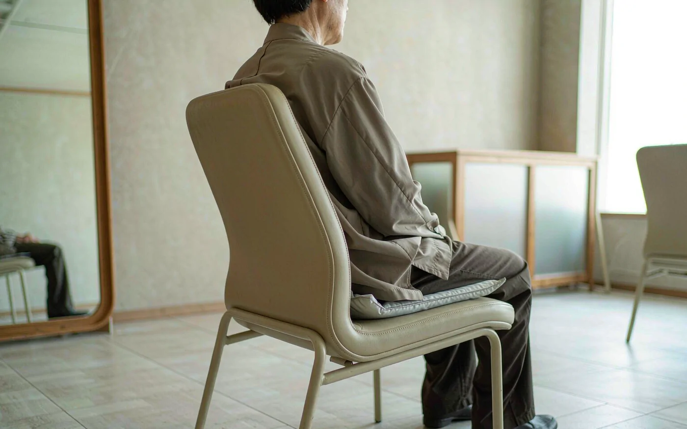 健康体检场景中坐姿状态下的体征采集